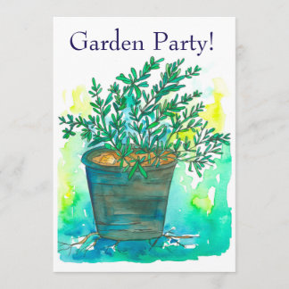 Invitación a la fiesta del Jardín Rosemario