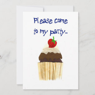Invitación a la fiesta del pastel