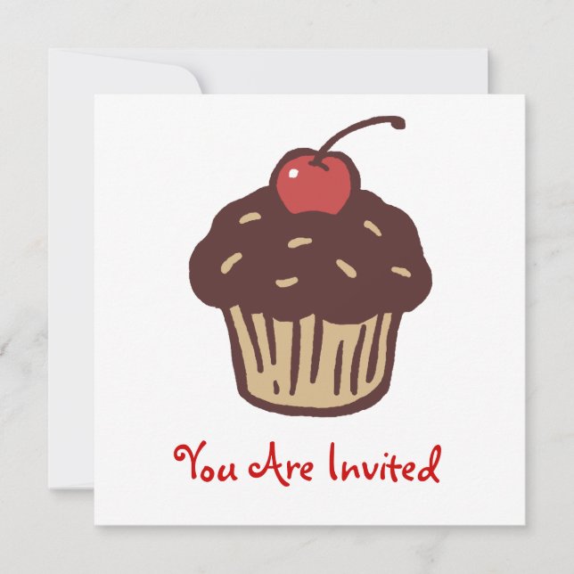 Invitación a la fiesta del pastel (Anverso)