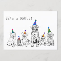Invitación a la fiesta del perro