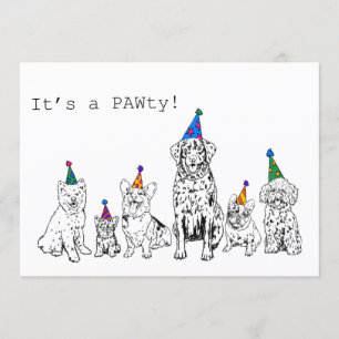 Invitación a la fiesta del perro