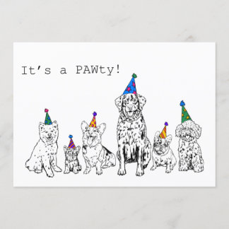 Invitación a la fiesta del perro