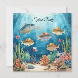 Invitación a la Fiesta del Pescador Vaquero de Tex