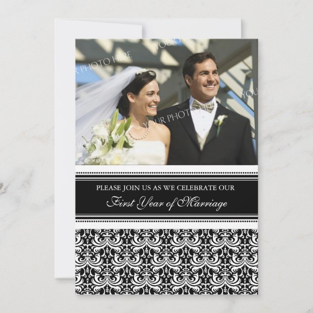 Invitación a la fiesta del primer aniversario de l (Anverso)