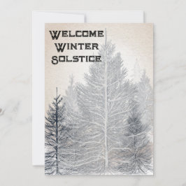 Invitación a la fiesta del solsticio de invierno á