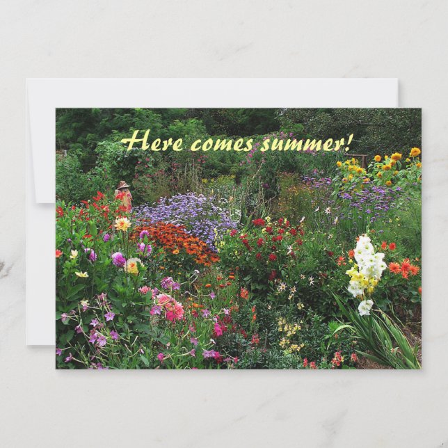 Invitación a la fiesta del solsticio de verano (Anverso)