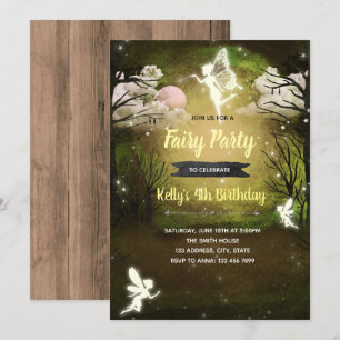 invitación a la fiesta del sueño de una noche de v
