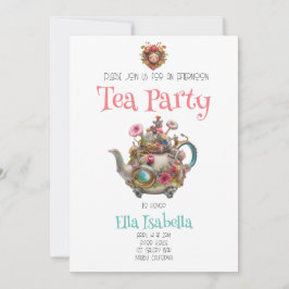 Invitación a la fiesta del té