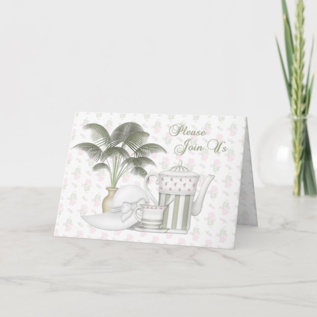 Invitación a la fiesta del té (Anverso)