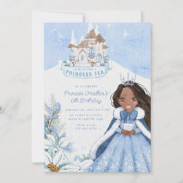 Invitación a la fiesta del té de la princesa de in