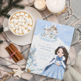 Invitación a la fiesta del té de la princesa de in