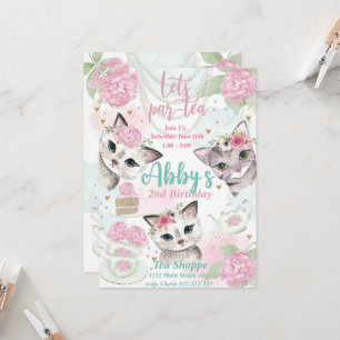 Invitación a la fiesta del té, invitemos a la fies