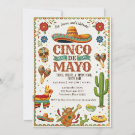 Invitación a la Fiesta del Vibrante Día de la Inde