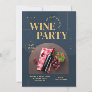 Invitación a la fiesta del vino