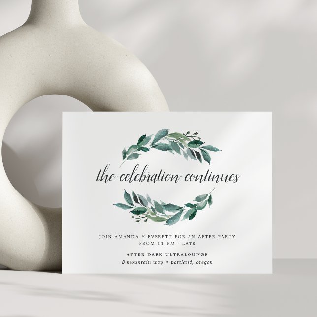 Invitación a la Fiesta Después de la Boda con Abun (Subido por el creador)