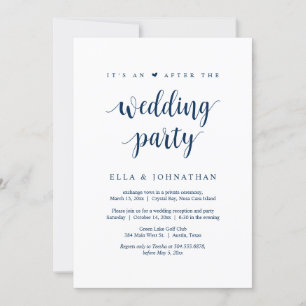 Invitación a la fiesta después de la boda, Huida