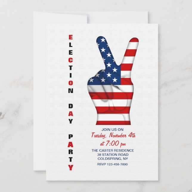 Invitación a la Fiesta Electoral (Anverso)