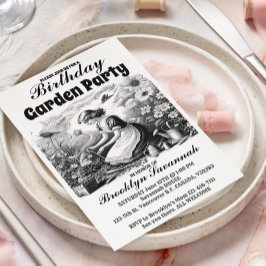 Invitación a la fiesta en el jardín de Gardens Whi