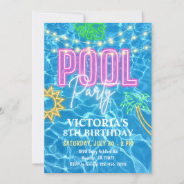 Invitación a la fiesta en la piscina, Fiesta de la