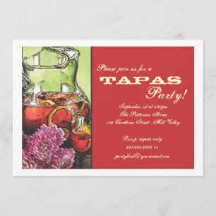 Invitación a la fiesta en Tapas