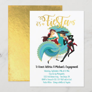 Invitación a la Fiesta Española de la Fiesta Mexic