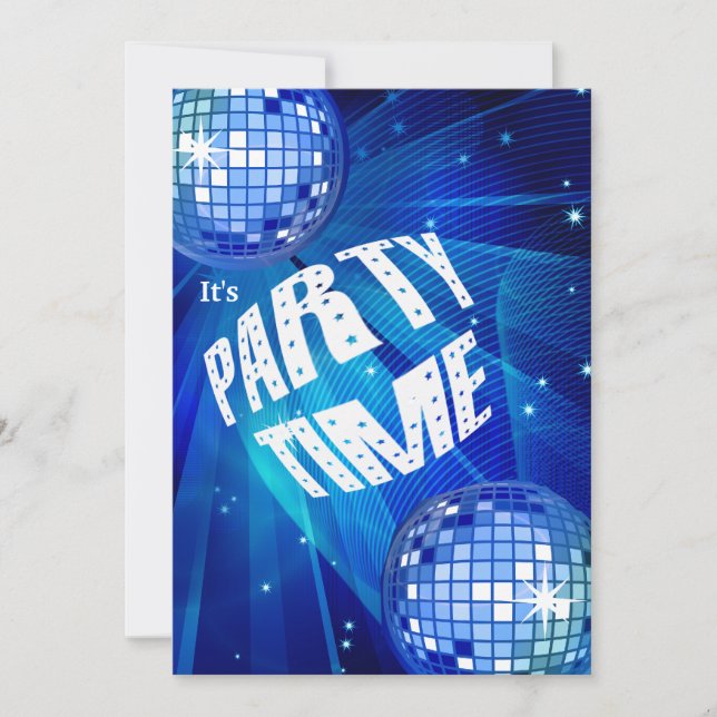 Invitación a la fiesta especial (Anverso)