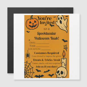Invitación a la Fiesta Espeluznante de Halloween  