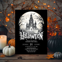 Invitación a la Fiesta Feliz de Halloween | Castil