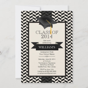 Invitación a la fiesta formal de graduación de Che