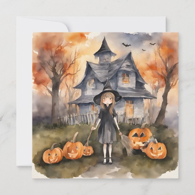 Invitación a la fiesta generada por AI de Bienveni (Anverso)