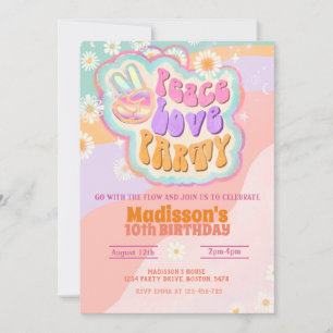 Invitación a la Fiesta Groovy