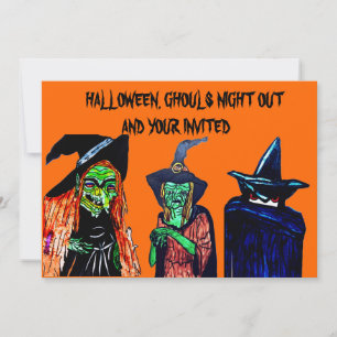 Invitación a la FIESTA HALLOWEEN
