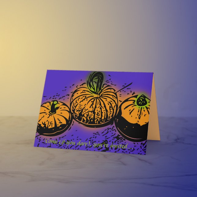 Invitación a la fiesta Hallowe'en de la conspiraci (Subido por el creador)