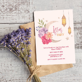 Invitación a la fiesta Iftar de la modernidad flor