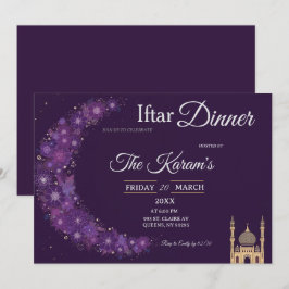 Invitación a la fiesta Iftar de Ramadán de la Mezq