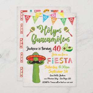 Invitación a la Fiesta Mexicana de Cumpleaños