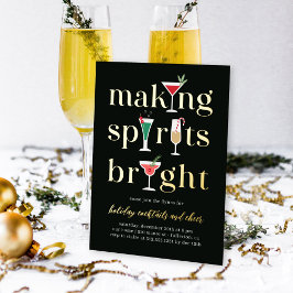 Invitación a la fiesta navideña de los navidades