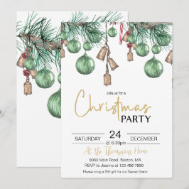 Invitación a la fiesta navideña de los navidades B