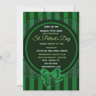 Invitación a la fiesta navideña de San Patricio