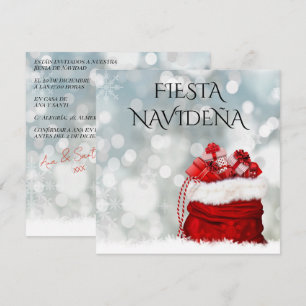 Invitación A La Fiesta Navideña Festiva