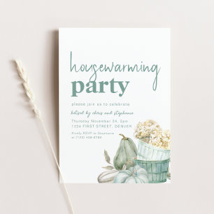 Invitación a la fiesta para el calentamiento de la