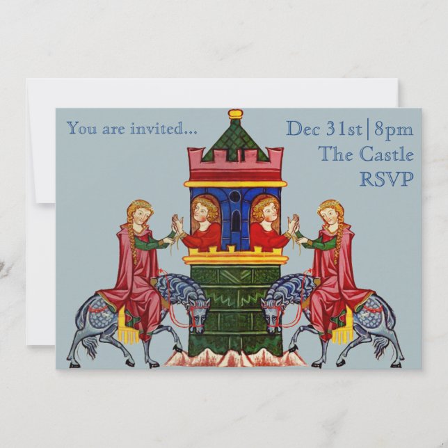 Invitación a la fiesta - Personalizable (Anverso)