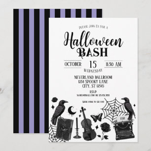 Invitación a la fiesta personalizado de Halloween