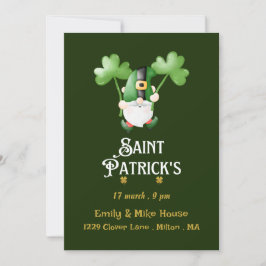 Invitación a la fiesta por el Día de San Patricio