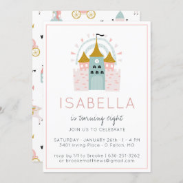 Invitación a la fiesta Princesa de Fairytale
