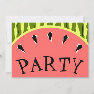 Invitación a la fiesta rosada de la banda de la sa