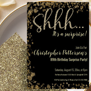 Invitación a la Fiesta Sorpresa de Cumpleaños núme
