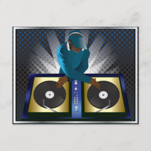 Invitación a la fiesta sorpresa de soltero de DJ s