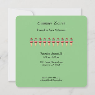 Invitación a la Fiesta Summer Soiree
