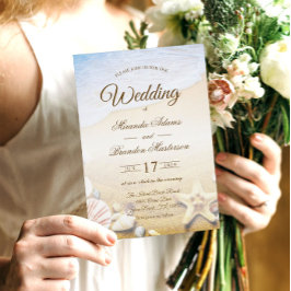 Invitación a la Fiesta Tropical Beach Starfish